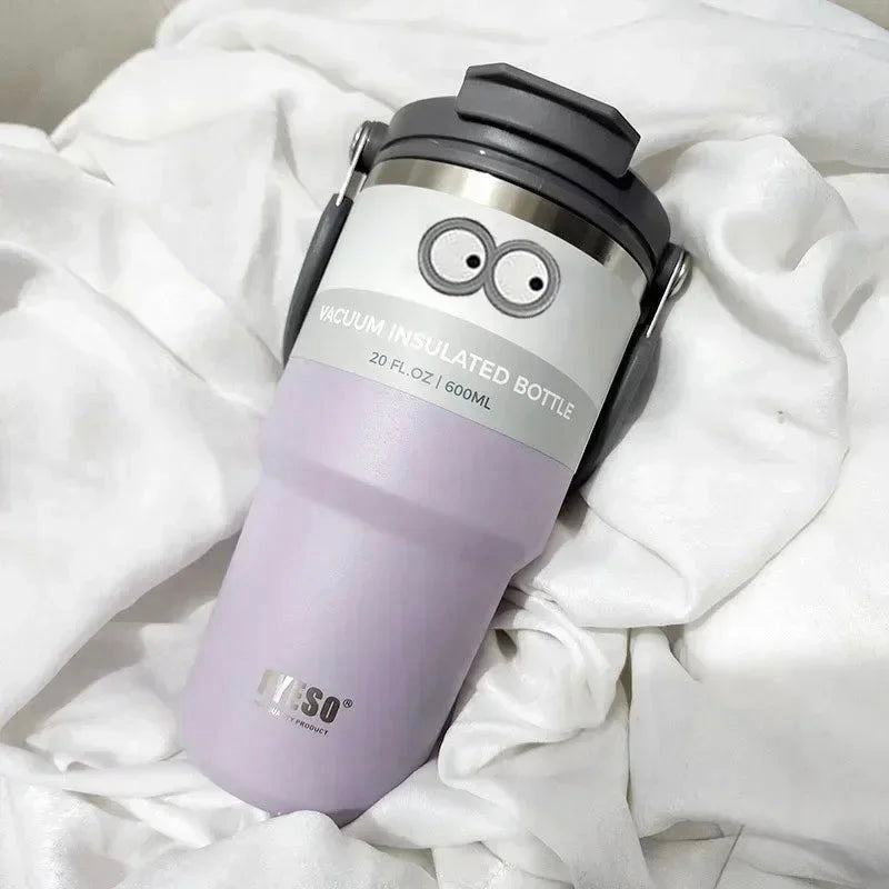 Insulated Tumbler for Gym & Travel | Stainless Steel | Stays Cold 24h · Hot 12h