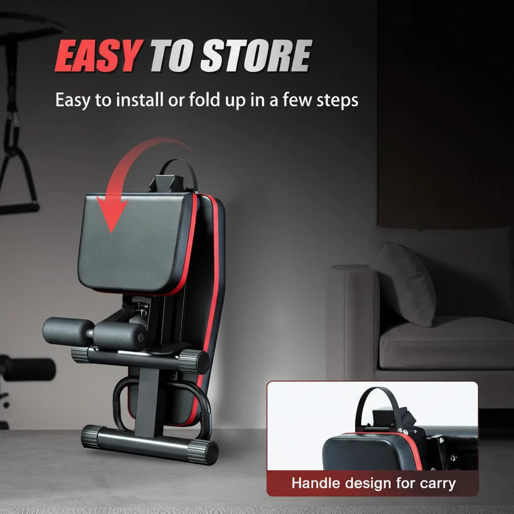 Pro Foldable Weight Bench | Adjustable Home Gym Bench | Full Body Workout
