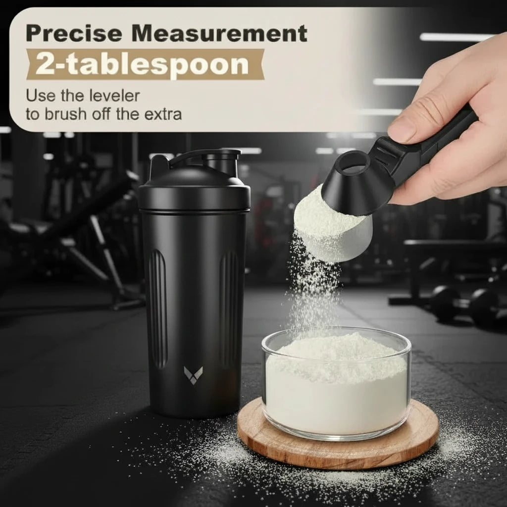 Leakproof Measuring Scoop with Sliding Seal | RavenGear RavenGear