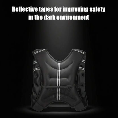 Weighted Vest for Men & Women | 12–30 lbs | Increase the weight burn more Calories 🔥