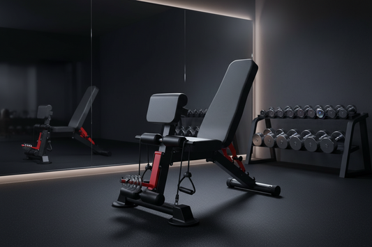 Pro Foldable Weight Bench | Adjustable Home Gym Bench | Full Body Workout