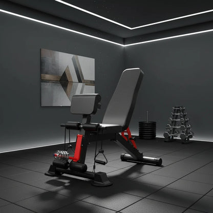 Pro Foldable Weight Bench | Adjustable Home Gym Bench | Full Body Workout
