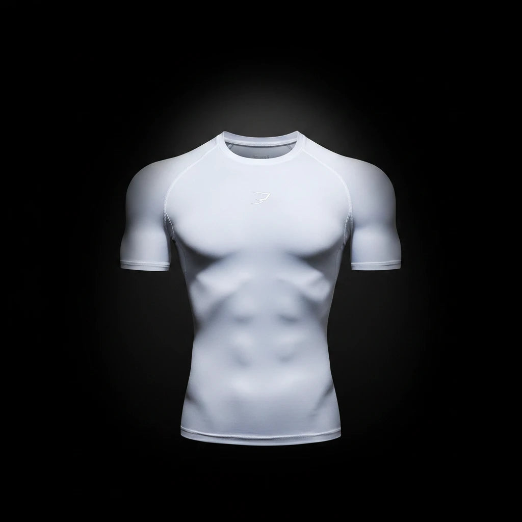 Men Running Compression T-shirt Short Sleeve Sport Tees Gym Fitness Sportshirts Male Jogging Tracksuit Homme Athletic Shirt Tops RavenGear