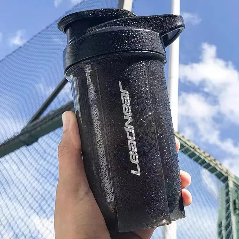 Classic Portable Milk Shake Protein Powder Mixing Cup Fitness Drinking Bottle For Gym Shake Bottles LeakProof Sport Water Bottle RavenGear