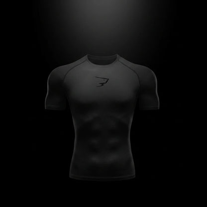 Men Running Compression T-shirt Short Sleeve Sport Tees Gym Fitness Sportshirts Male Jogging Tracksuit Homme Athletic Shirt Tops RavenGear