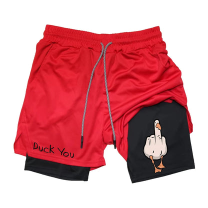 Men's Funny Gym Shorts, Quick Dry Workout Shorts | RavenGear RavenGear