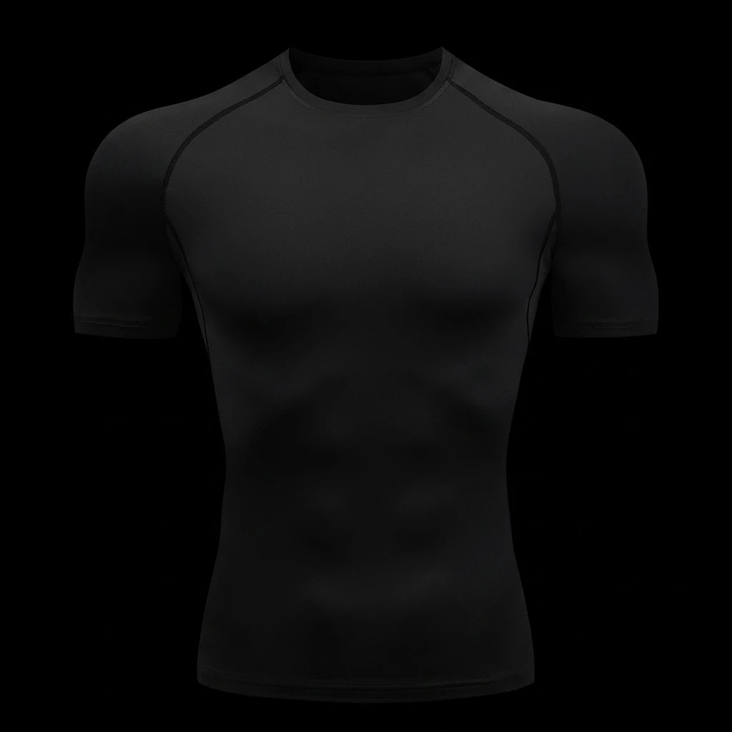 Men Running Compression T-shirt Short Sleeve Sport Tees Gym Fitness Sportshirts Male Jogging Tracksuit Homme Athletic Shirt Tops RavenGear