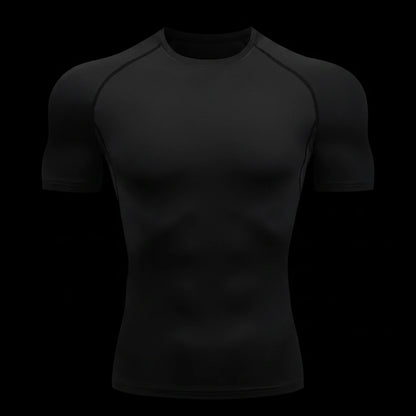 Men Running Compression T-shirt Short Sleeve Sport Tees Gym Fitness Sportshirts Male Jogging Tracksuit Homme Athletic Shirt Tops RavenGear