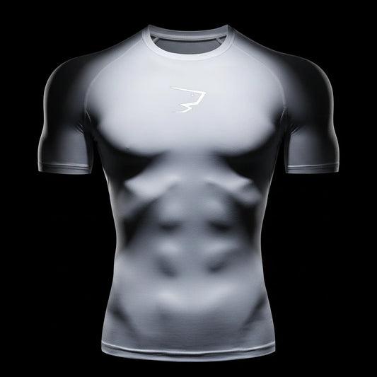Men Running Compression T-shirt Short Sleeve Sport Tees Gym Fitness Sportshirts Male Jogging Tracksuit Homme Athletic Shirt Tops RavenGear